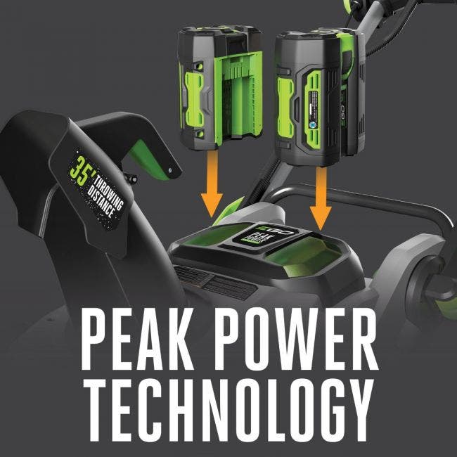 EGO Power+ SNT2102-FC 21" 56-Volt Cordless Snow Blower with Peak Power (2) 5.0Ah Batteries and Charger Included - Reconditioned