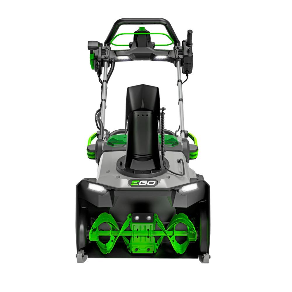 EGO Power+ SNT2134 21" Single-Stage Snow Blower with Peak Power™ and Heated Handle Grips, (2) 6.0Ah Batteries and Dual Port Charger