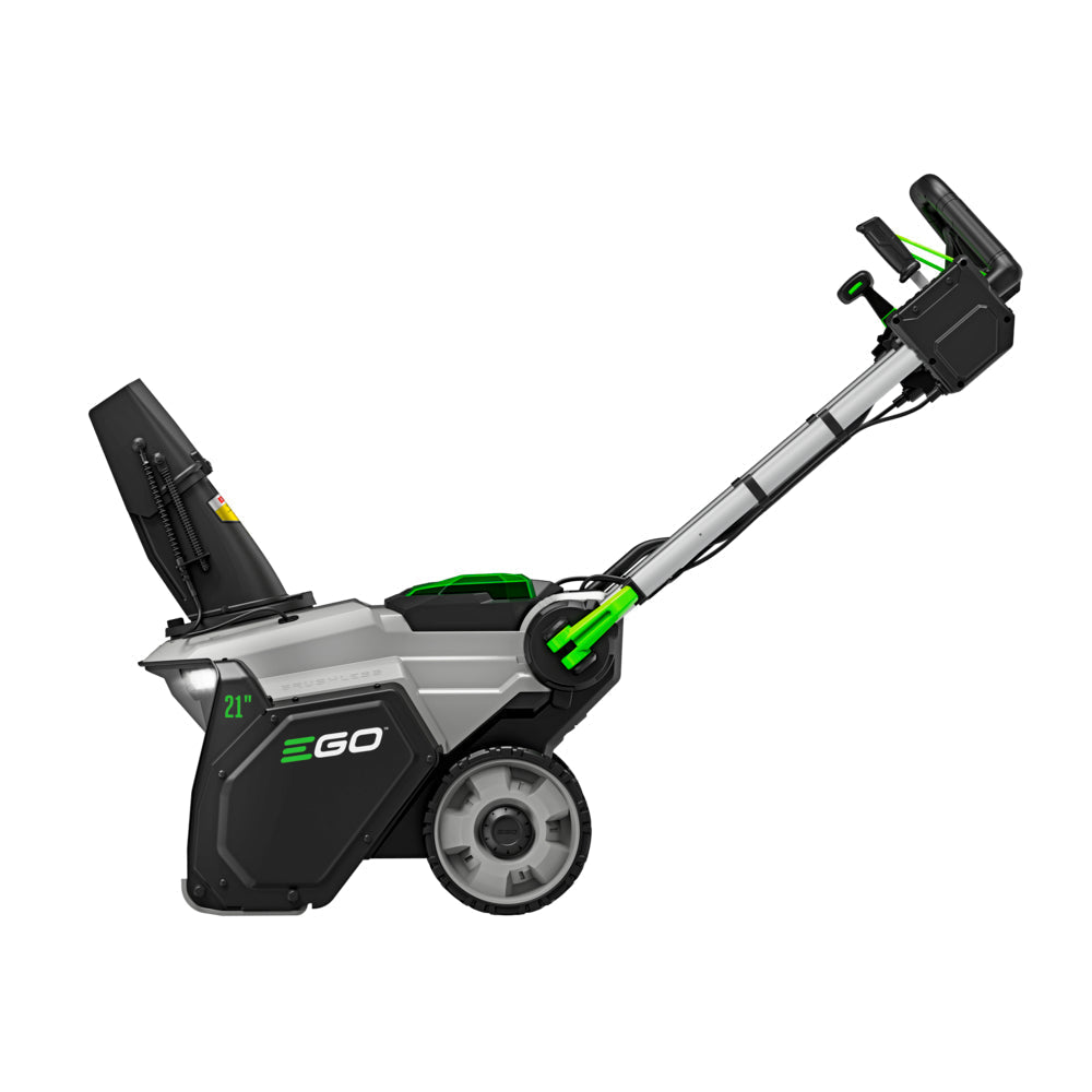 EGO Power+ SNT2134 21" Single-Stage Snow Blower with Peak Power™ and Heated Handle Grips, (2) 6.0Ah Batteries and Dual Port Charger