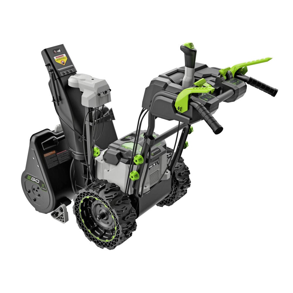 EGO Power+ SNT2425 24" Two-Stage Self-Propelled Snow Blower with (2) 7.5Ah Batteries and Dual-Port Charger