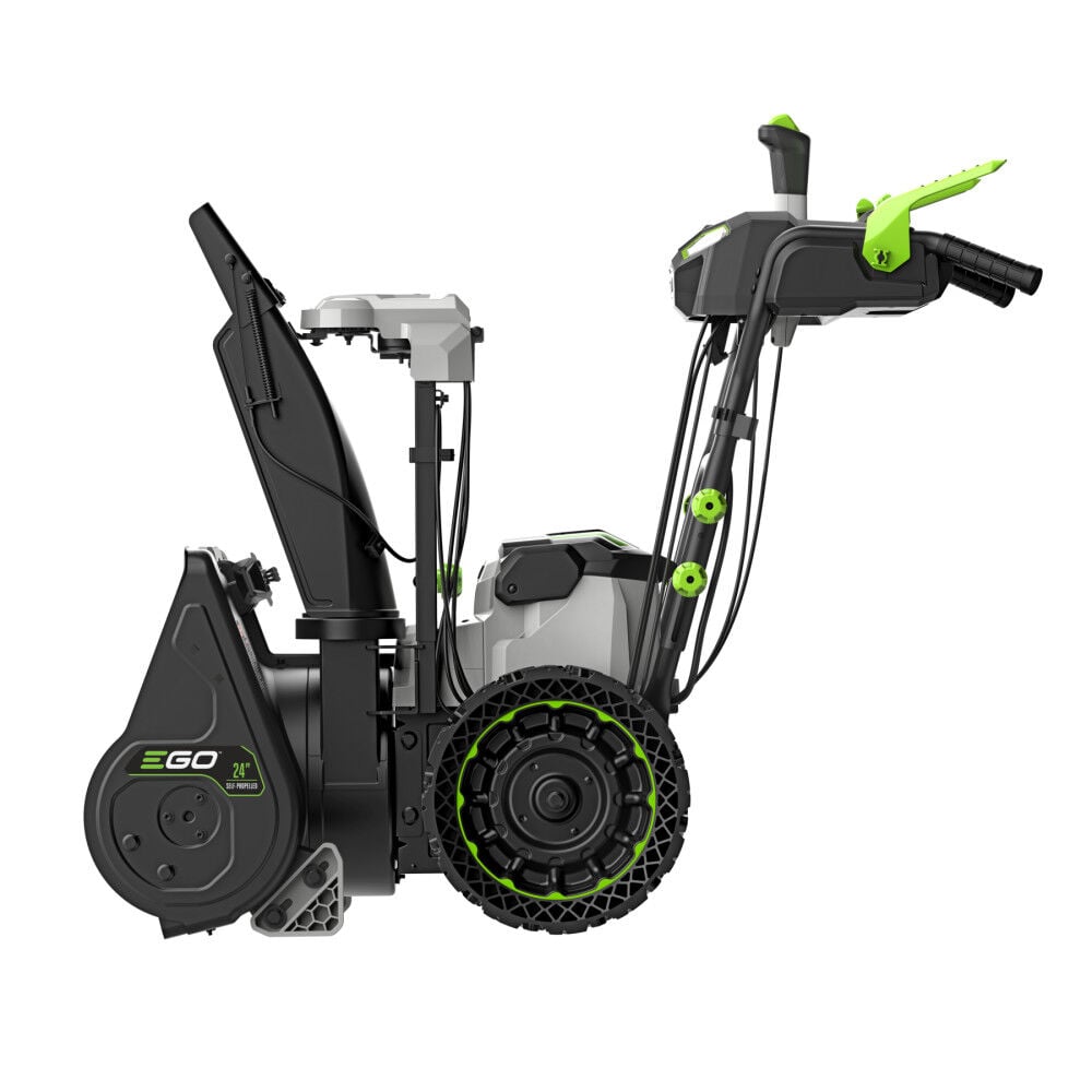 EGO Power+ SNT2425 24" Two-Stage Self-Propelled Snow Blower with (2) 7.5Ah Batteries and Dual-Port Charger