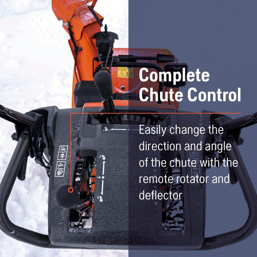 Husqvarna 970528702 ST227 27-in 252-cc Two Stage Gas Snow Thrower