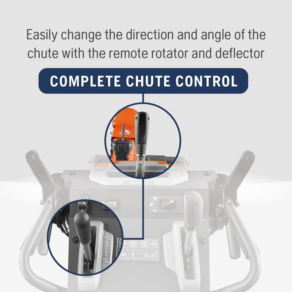 Husqvarna 970529301 ST424T 24-in 301-cc EFI Two Stage Gas Snow Thrower